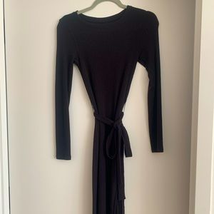 Abercrombie MIDI Long Sleeve Sweater Dress XS